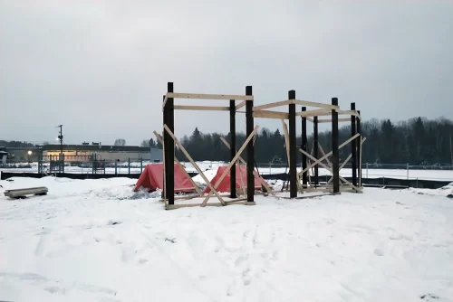 Activity trails under construction.